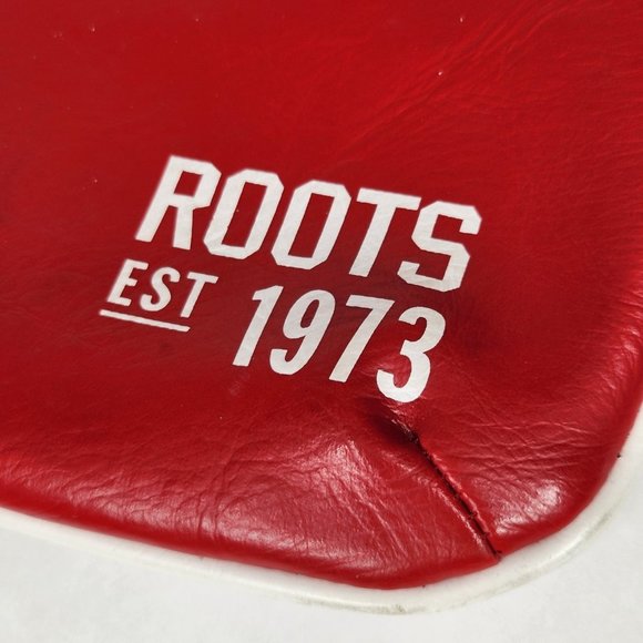 Vintage Roots Red & White Varsity Shoulder Bag Crossbody Purse Satchel - Picture 2 of 7